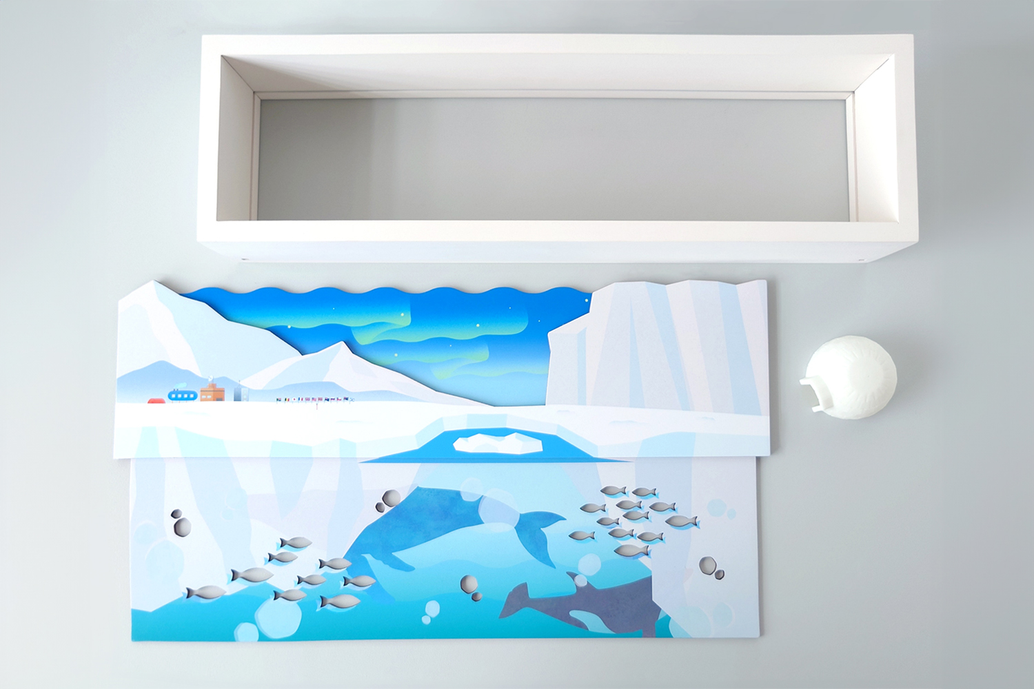 遊んで飾れるペンギンづくしセット